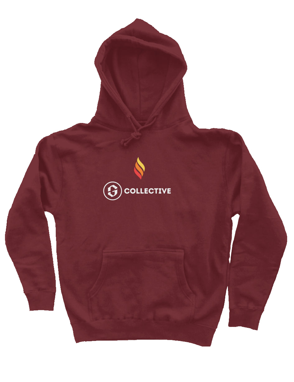 no hood maroon